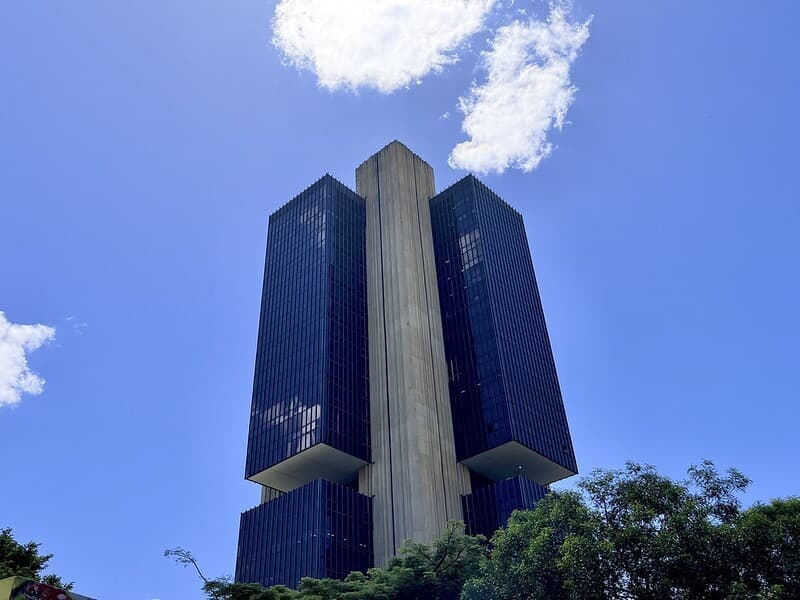 Fachada da sede do Banco Central em Brasília. - Leonardo Sá/Agência Senado