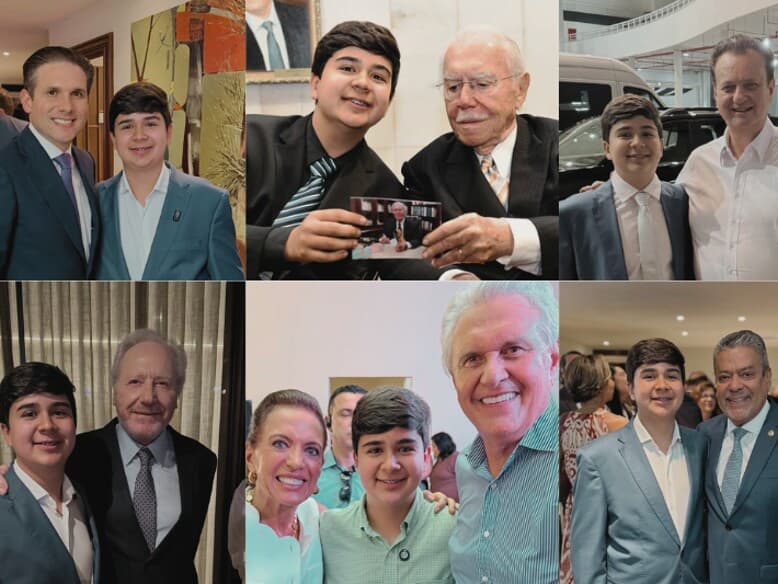 Liderança jovem aos 14 anos, Glaubinho sonha em ser "novo Nikolas". - Reprodução/Instagram Liderança jovem aos 14 anos, Glaubinho sonha em ser "novo Nikolas". - Reprodução/Instagram