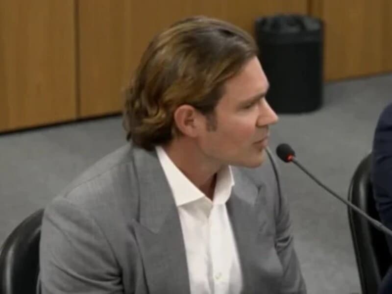 Daniel Vorcaro durante depoimento à Polícia Federal em dezembro de 2025. - Reprodução/Polícia Federal