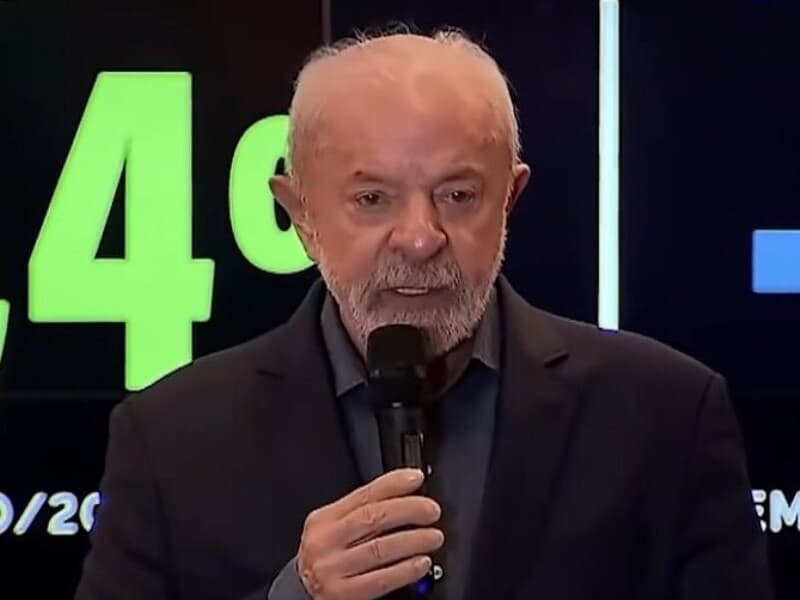 Lula retomou críticas à conduta do presidente americano e afirmou que não se intimida com discursos militaristas de Trump.  - Canal Gov/Reprodução
