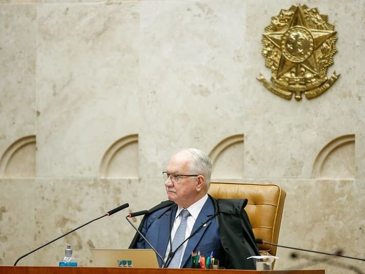 Fachin diz ver com preocupação manifestação da Justiça italiana em relação ao julgamento de Zambelli no STF. - Victor Piemonte/STF