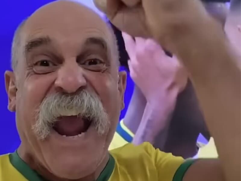 Deputado comemora gol do Brasil. - Reprodução/Redes sociais
