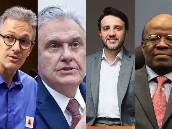 Pesquisa revela que os nomes da terceira via ainda são pouco conhecidos pelo eleitorado brasileiro. - Montagem Congresso em Foco | Gil Leonardi/Imprensa MG |  Zeca Ribeiro/Câmara dos Deputados | Luiz Rebelato/ Imprensa MG | Gil Ferreira/Agência CNJ