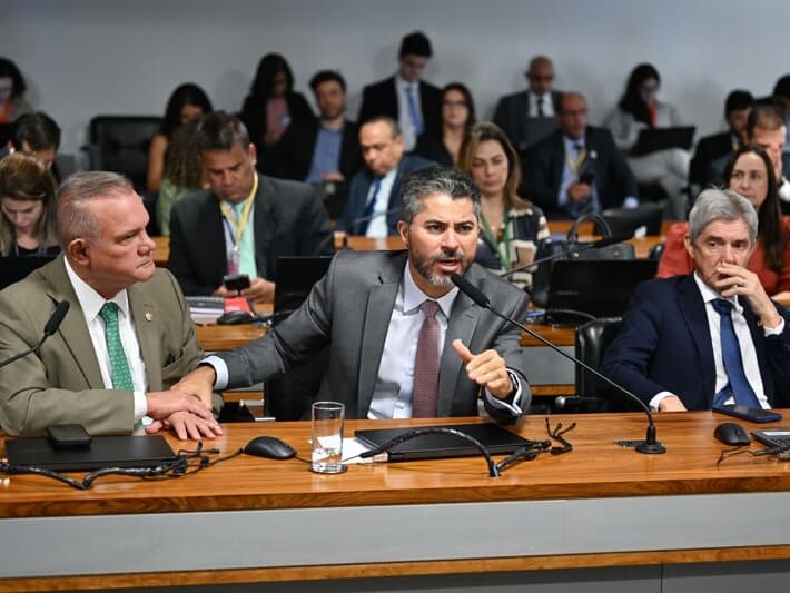 Marcos Rogério argumentou que a autonomia das agências reguladoras seguirá apenas 'no papel' enquanto o Executivo puder limitar seus recursos. - Edilson Rodrigues/Agência Senado