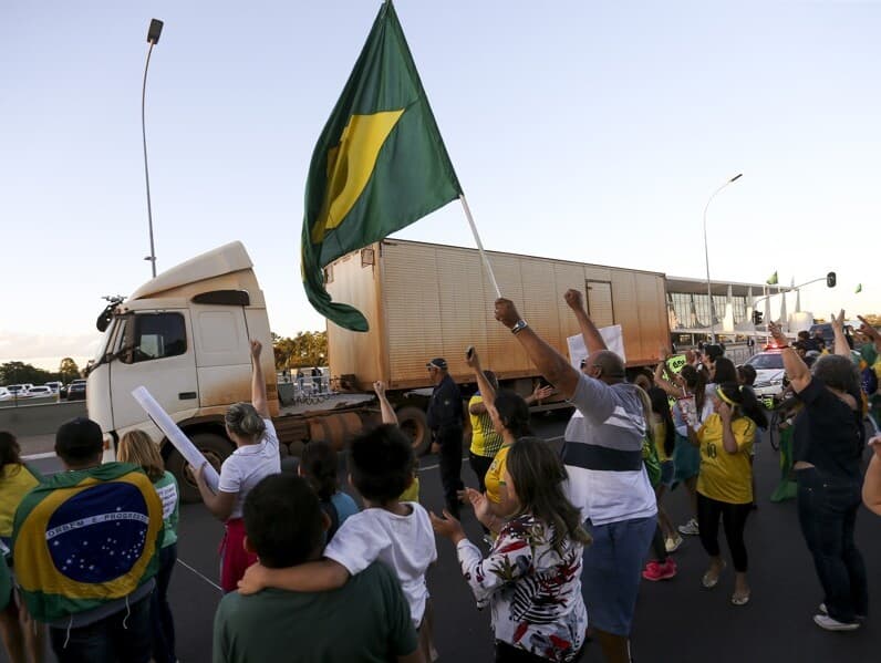 MP do Frete prevê anistia a caminhoneiros por bloqueio de rodovias. - Marcelo Camargo/Agência Brasil