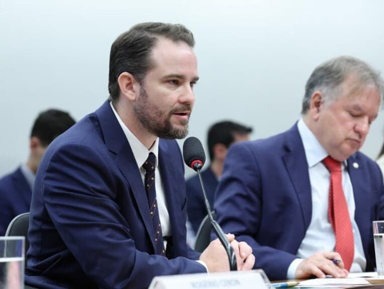 Dario Durigan durante audiência pública na Câmara nesta quarta-feira. - Kayo Magalhães/Agência Câmara