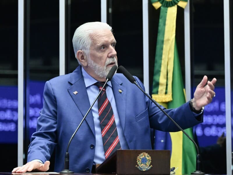 Defesa relembrou que Jaques Wagner votou contra a "emenda master", um dos epicentros do inquérito. - Geraldo Magela/Agência Senado