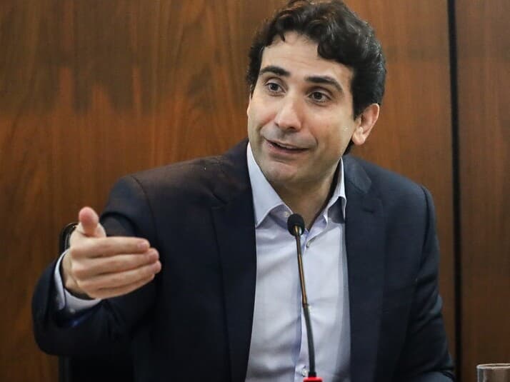 Gabriel Galípolo, presidente do Banco Central, também preside as reuniões do Copom. - Gabriel Silva/RasPress/Folhapress