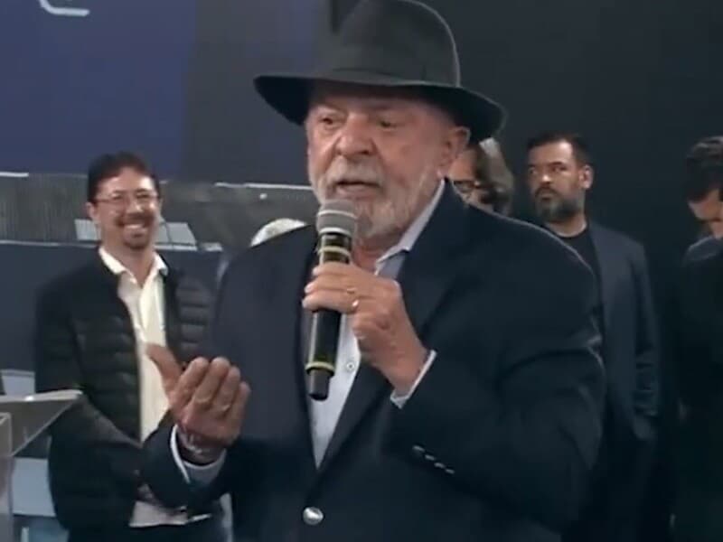 Durante cerimônia em São Paulo, Lula associou investimentos em saúde à melhoria da qualidade de vida da população. - Reprodução / Youtube