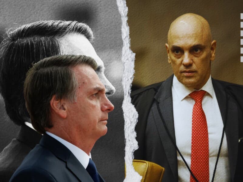 Ministro decide se Bolsonaro continua em casa ou volta para a prisão. - Fabio Rodrigues/Agência Brasil | Pedro Ladeira/Folhapress | Arte Congresso em Foco
