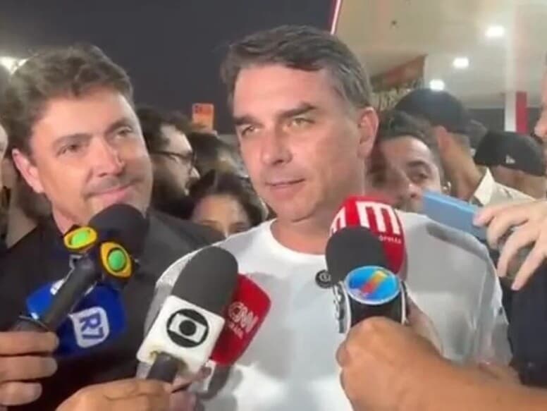 Flávio voltou a defender unidade no grupo político durante compromisso no interior de Goiás. - Reprodução / Youtube