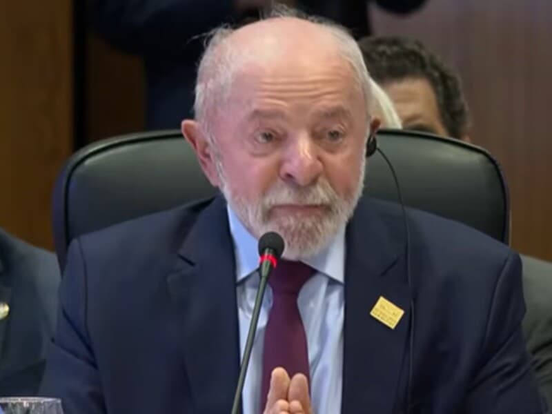 Lula defende Pix no Mercosul e propõe integração financeira regional. - Reprodução/YouTube