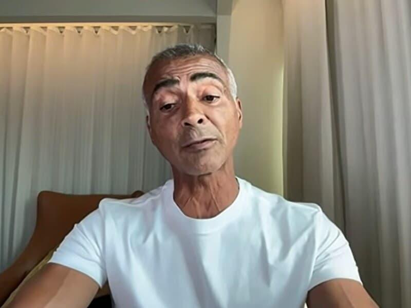 Romário diz que não se licenciou para poder votar na 6x1 e que devolverá salário. - Reprodução/YouTube
