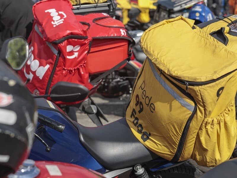 Documento do Cade avalia desafios do mercado de delivery no Brasil. - Paulo Pinto/Agência Brasil