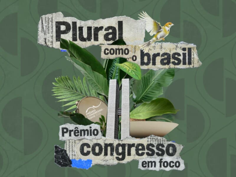 Com o tema "Plural como o Brasil", a 19ª edição destaca a diversidade da representação parlamentar e fortalece o vínculo entre Congresso e sociedade. - Arte Congresso em Foco