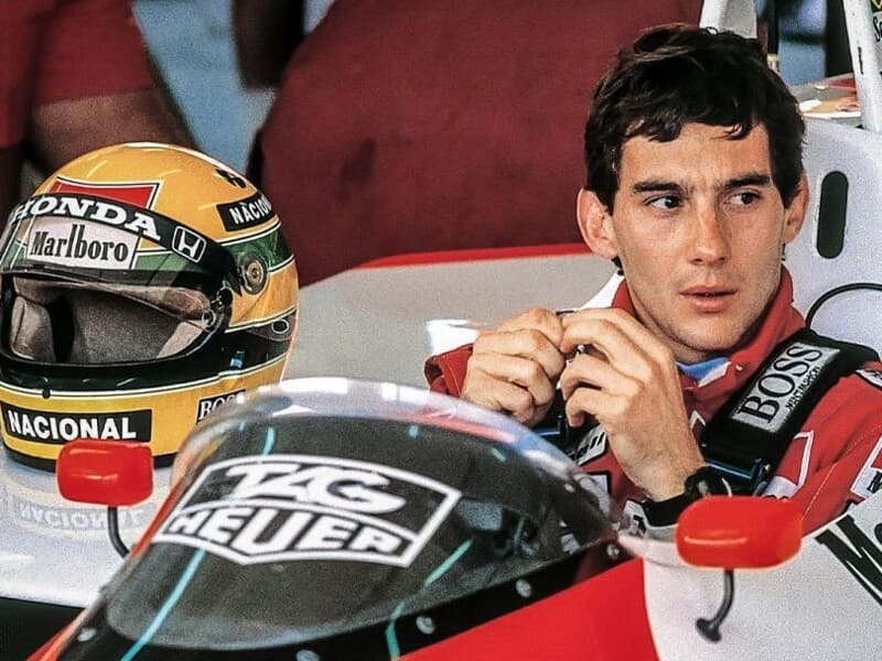 Além de tricampeão da Fórmula 1, Senna já havia sido declarado Patrono do Esporte Brasileiro. -  Cristiano Barni / Alamy Stock Photo