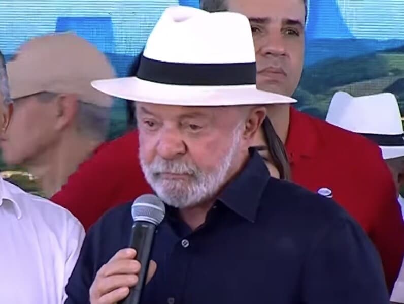 Presidente Lula critica defeso eleitoral. - Reprodução/YouTube