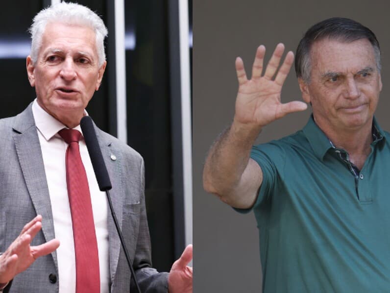 Deputado é condenado a indenizar Bolsonaro. - Kayo Magalhães/Câmara dos Deputados | Pedro Ladeira/Folhapress | Arte Congresso em Foco