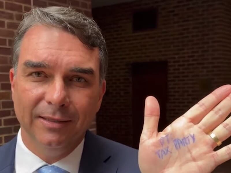 Senador participou de audiência nos EUA. - Reprodução/Instagram Senador participou de audiência nos EUA. - Reprodução/Instagram