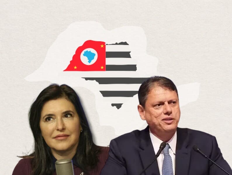 A resposta da ex-ministra ocorreu após críticas à sua trajetória política em São Paulo. - Arte Congresso em Foco | Marcelo Camargo/Agência Brasil | Pablo Jacob/Governo de SP