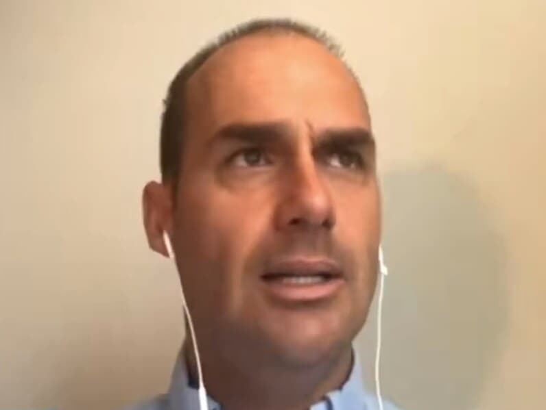 Ex-deputado Eduardo Bolsonaro. - Reprodução/X/@BolsonaroSP