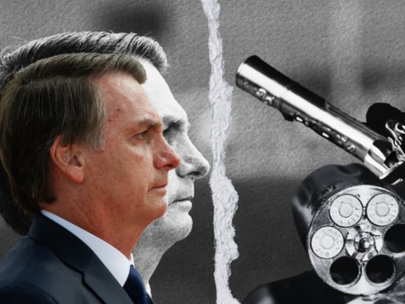 Caso Bolsonaro: Condenação não faz perder CAC e expõe brecha na lei. - Arte Congresso em Foco