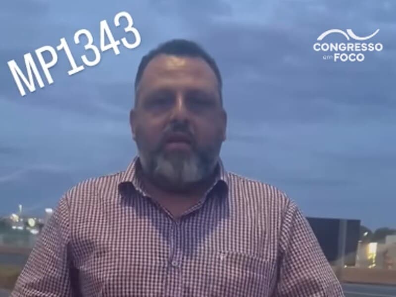 Líder dos caminhoneiros anuncia paralisação da categoria. - Reprodução/Redes sociais