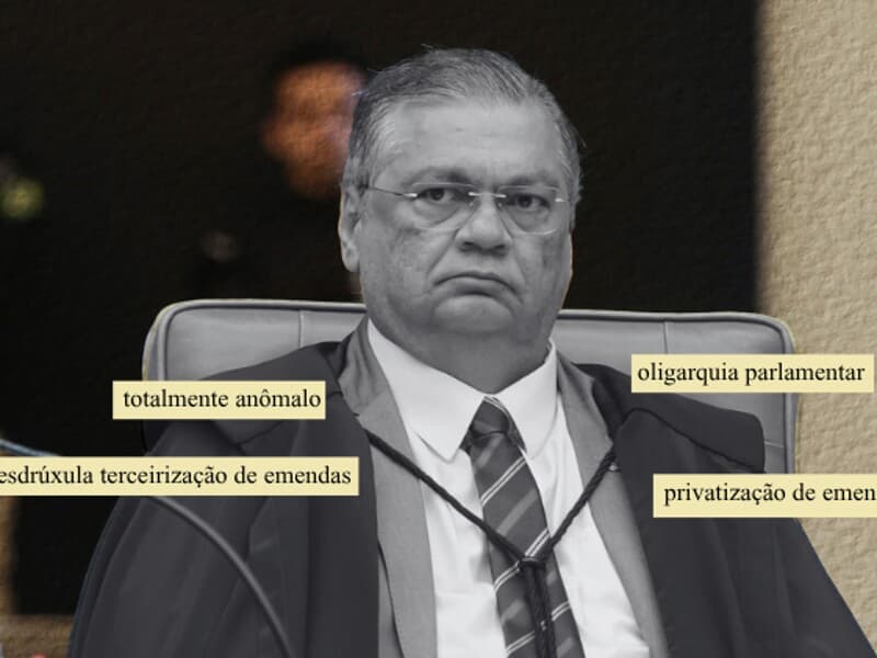 Dino critica desvio de finalidade em emendas. - Rosinei Coutinho/STF | Arte Congresso em Foco