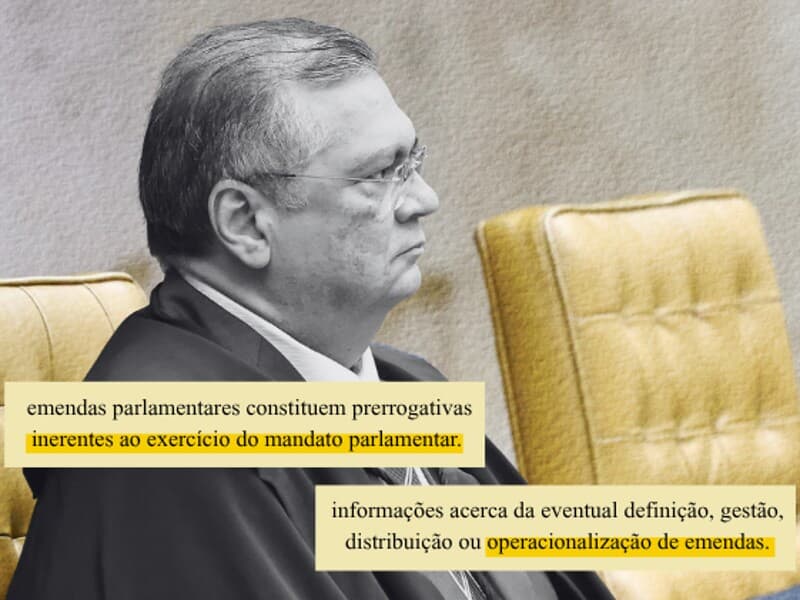 Ministro intima partidos a prestarem informações. - Victor Piemonte/STF Ministro intima partidos a prestarem informações. - Victor Piemonte/STF
