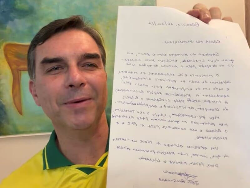 Federação questiona conteúdo divulgado pelo senador durante live no YouTube. - Reprodução/ Youtube