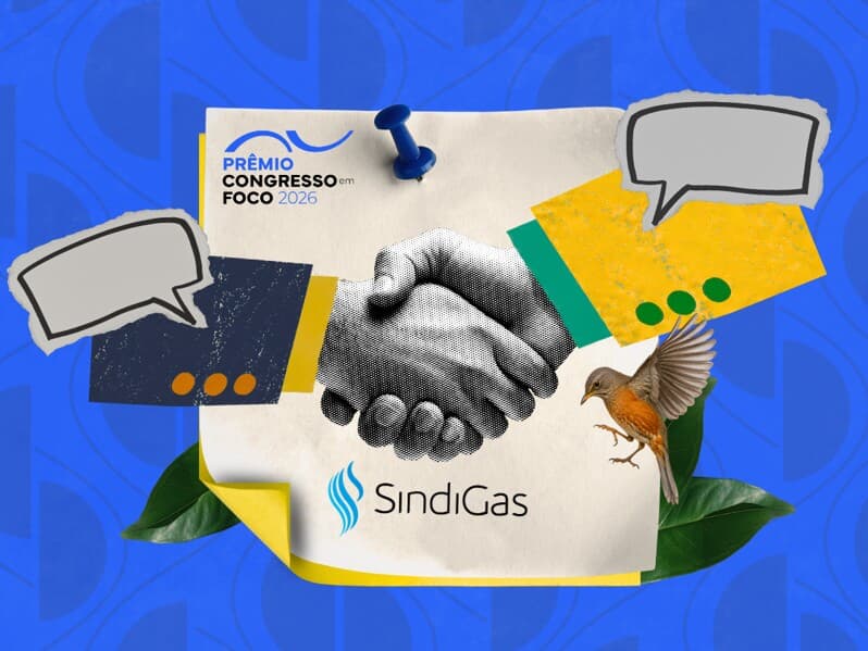 Sindigás reforça compromisso com o diálogo ao apoiar Prêmio Congresso em Foco. - Arte Congresso em Foco
