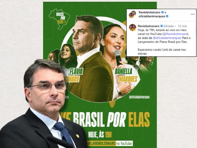 Flávio anuncia lançamento do "Plano Brasil por Elas". - Edilson Rodrigues/Agência Senado | Arte Congresso em Foco Flávio anuncia lançamento do "Plano Brasil por Elas". - Edilson Rodrigues/Agência Senado | Arte Congresso em Foco
