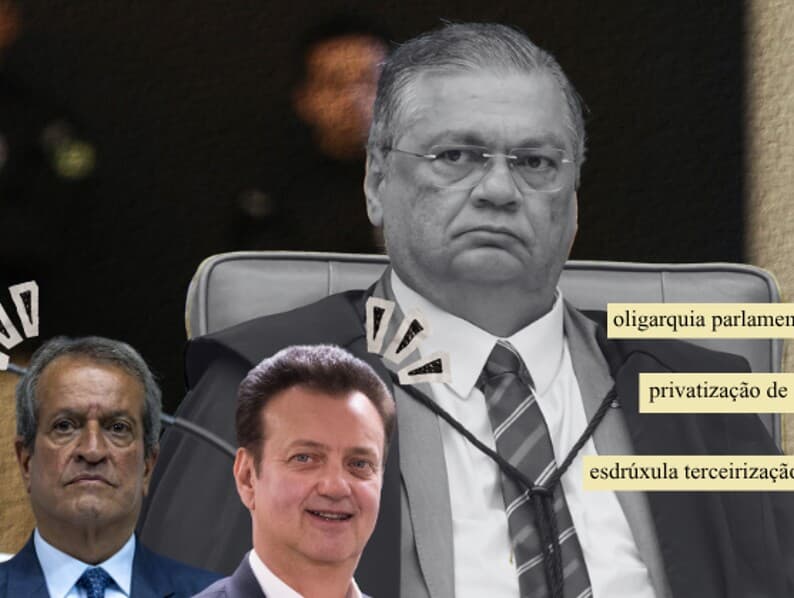 Dino manda PF investigar respostas de Valdemar e Kassab. - Danilo Verpa/Folhapress | Reprodução | Rosinei Coutinho/STF | Arte Congresso em Foco