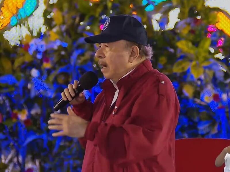 No poder desde 2007, Daniel Ortega afirmou que a Nicarágua deixará de realizar eleições e prometeu endurecer as leis contra a oposição. - Reprodução / Youtube