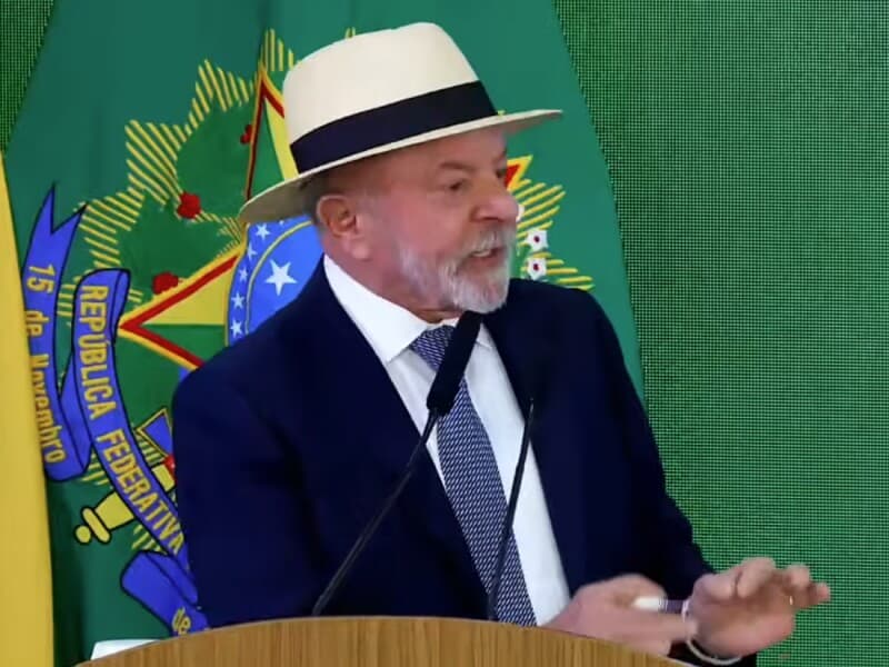 Lula diz que Brasil está aberto a negociações com os EUA. - Reprodução/YouTube