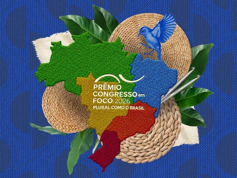 Prêmio Congresso em Foco reconhece parlamentares de Norte a Sul. - Arte Congresso em Foco