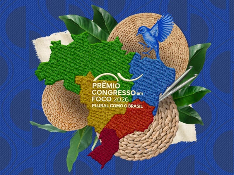 Prêmio Congresso em Foco reconhece parlamentares de Norte a Sul. - Arte Congresso em Foco