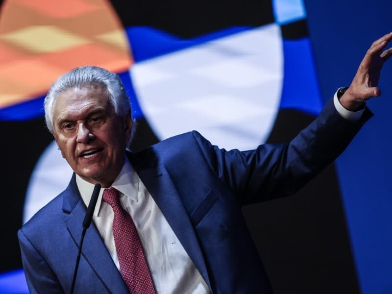 PSD lança candidatura de Caiado. - Gabriela Biló/Folhapress