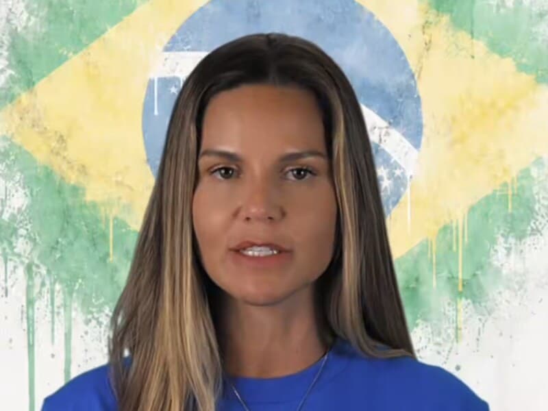 Esposa de Ramagem se candidata à Câmara. - Reprodução/X Esposa de Ramagem se candidata à Câmara. - Reprodução/X