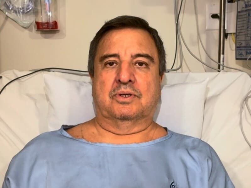 O deputado Danilo Forte afirmou que está sem dores e em recuperação após passar por angioplastia com colocação de stent. - Reprodução / Instagram O deputado Danilo Forte afirmou que está sem dores e em recuperação após passar por angioplastia com colocação de stent. - Reprodução / Instagram