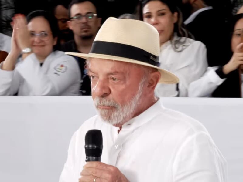 Presidente diz que não veste camisa do Flamengo. - Reprodução/YouTube