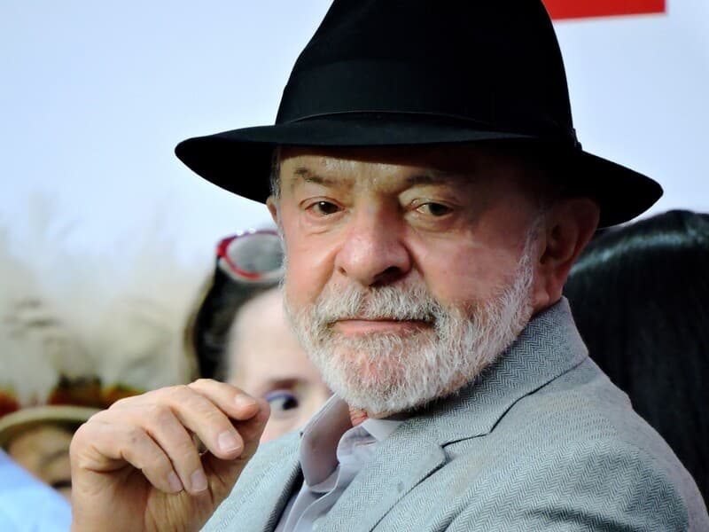 Pesquisa AtlasIntel/Bloomberg aponta favoritismo de Lula na disputa à reeleição. - Leandro Chemalle/Thenews2/Folhapress