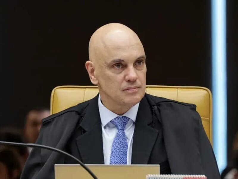 Publicação de Flávio Bolsonaro que motiva a investigação. - Rosinei Coutinho/STF