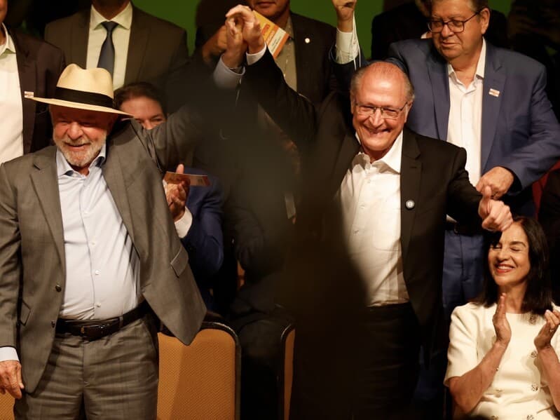 Aos 80 anos, Lula diz que ele e Alckmin, de 73, são "dois garotões". - Pedro Ladeira/Folhapress