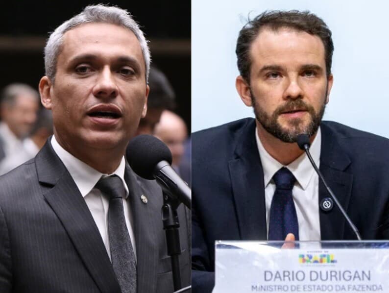Ministro chamou Javier Milei de "palhaço". - Kayo Magalhães/Câmara dos Deputados | Washington Costa/MF