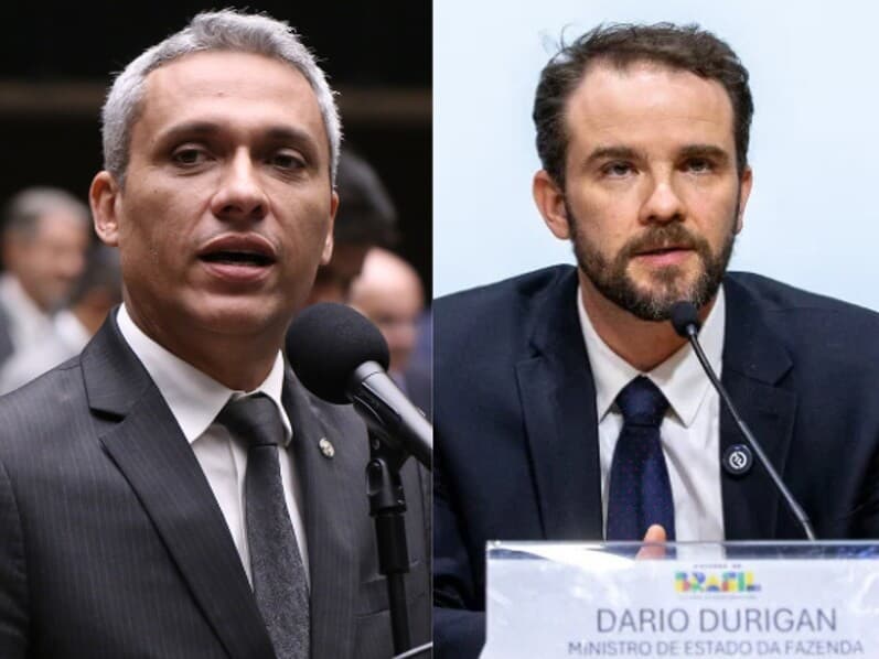 Ministro chamou Javier Milei de "palhaço". - Kayo Magalhães/Câmara dos Deputados | Washington Costa/MF Ministro chamou Javier Milei de "palhaço". - Kayo Magalhães/Câmara dos Deputados | Washington Costa/MF
