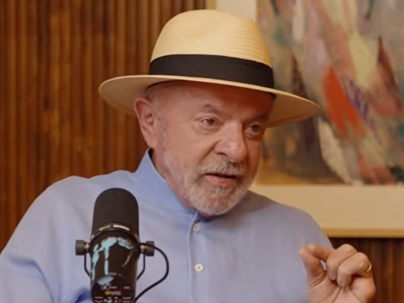 Lula diz que não usará o cargo para proteger o filho de investigação. - Reprodução/Youtube Lula diz que não usará o cargo para proteger o filho de investigação. - Reprodução/Youtube