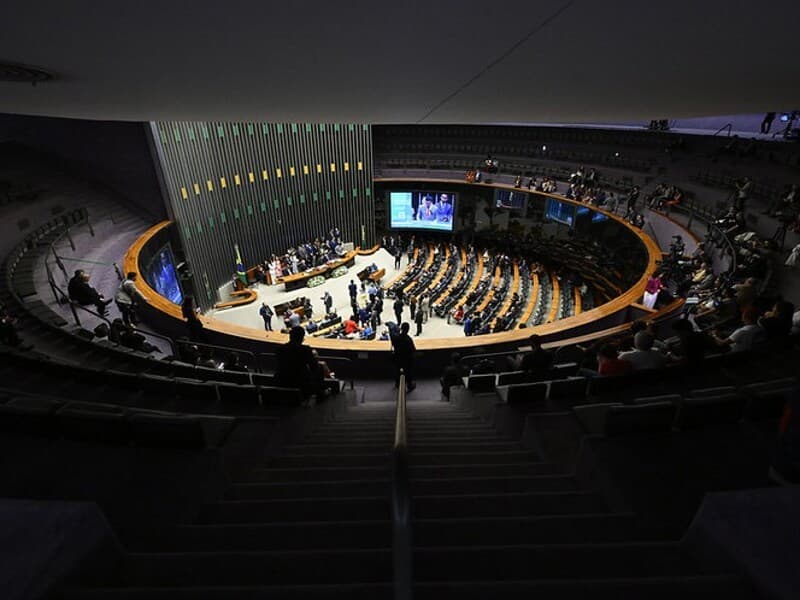 Plenário da Câmara: eleições devem esvaziar o Congresso até as eleições. - Marcos Oliveira/Agência Senado