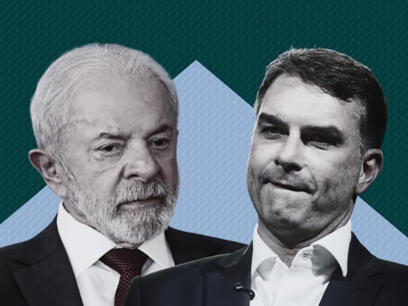 Lula e Flávio - Ricardo Stuckert e Reprodução | Arte Congresso em Foco
