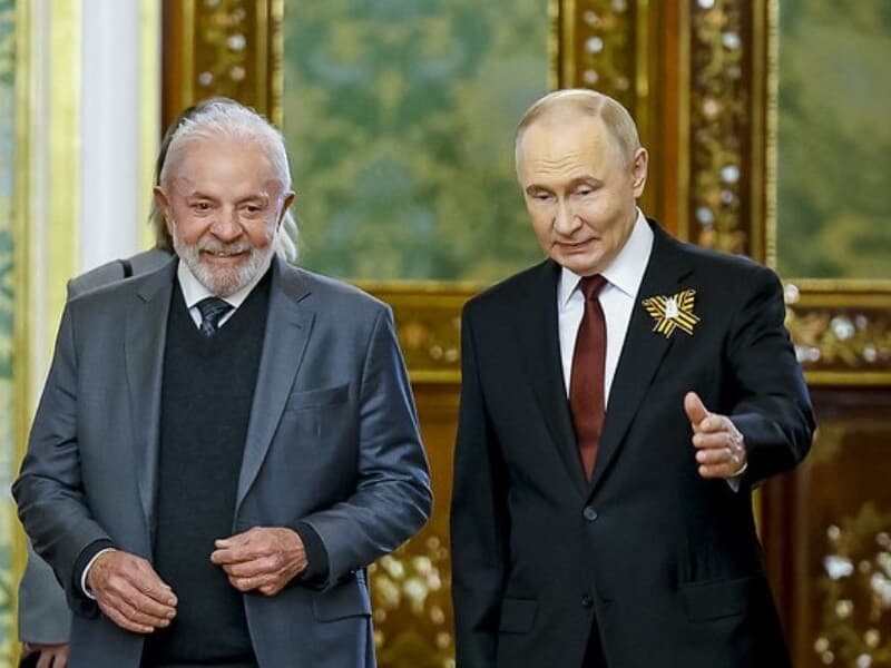Lula expressou "decepção" com o Conselho de Segurança da ONU tanto para Putin quanto para Zelensky. - Ricardo Stuckert / PR
